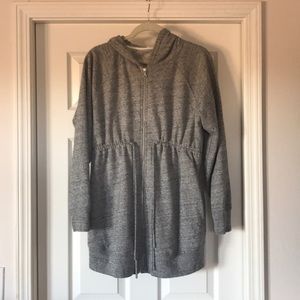 Gap maternity zip up hoodie